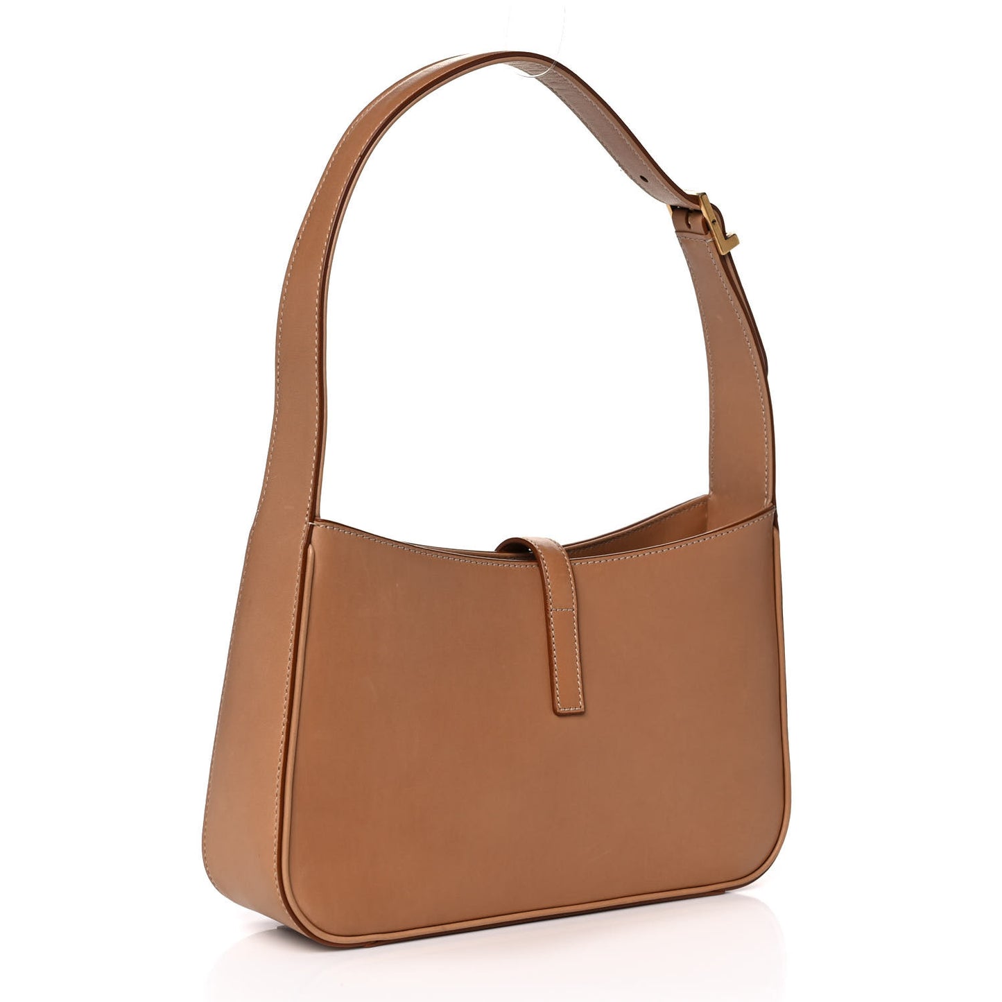 Smooth Calfskin Le 5 A 7 Hobo Brown