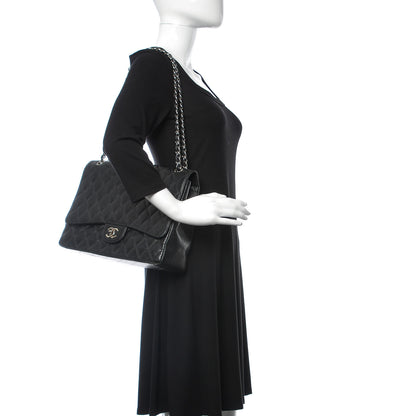 Chanel Caviar Quilted Maxi Single Flap Black 2 of 11