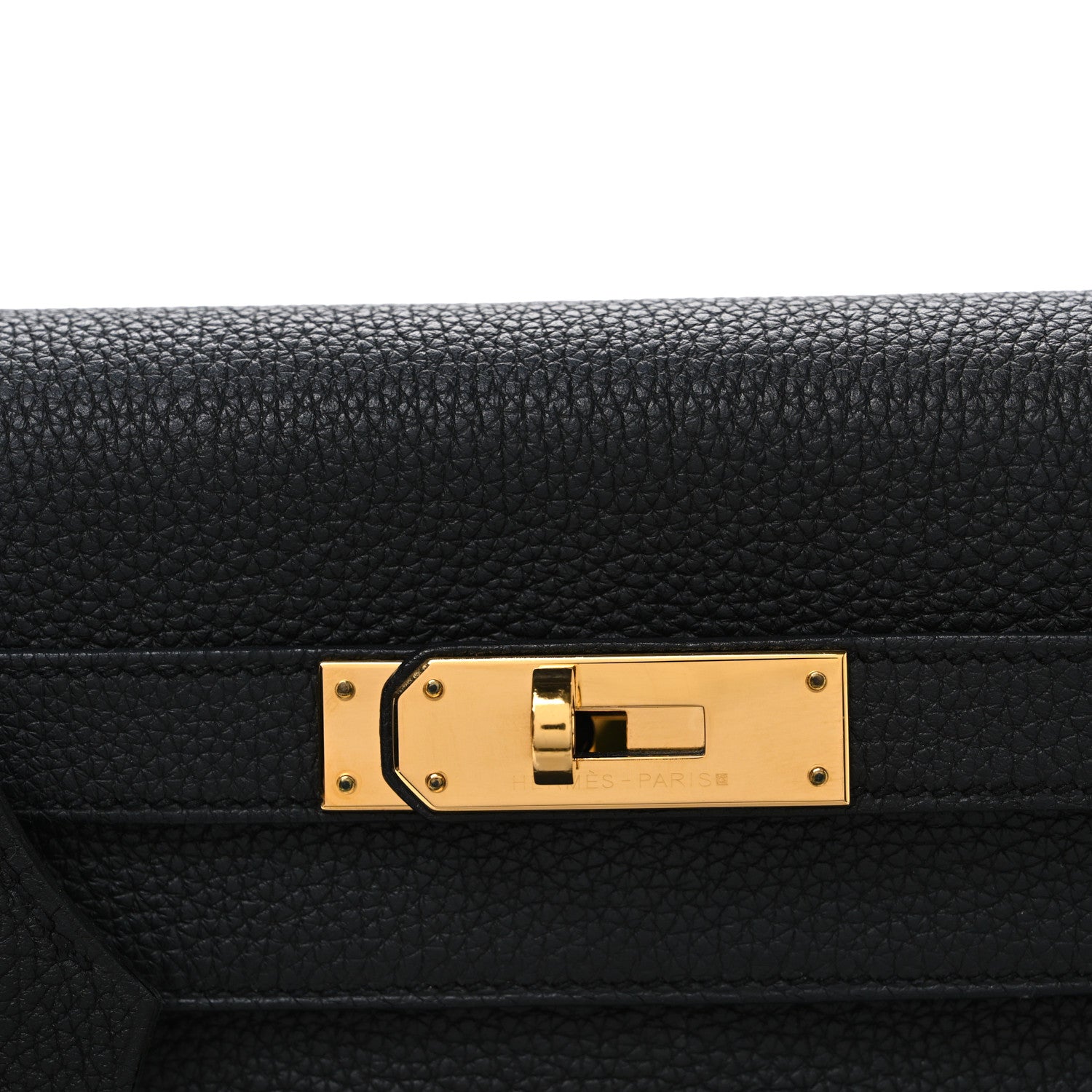 Hermes Togo Kelly Retourne 28 Black 8 of 10