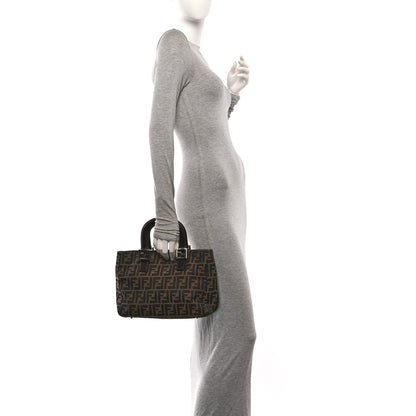 Fendi Zucca Small Holdall Tote Tobacco 2 of 9