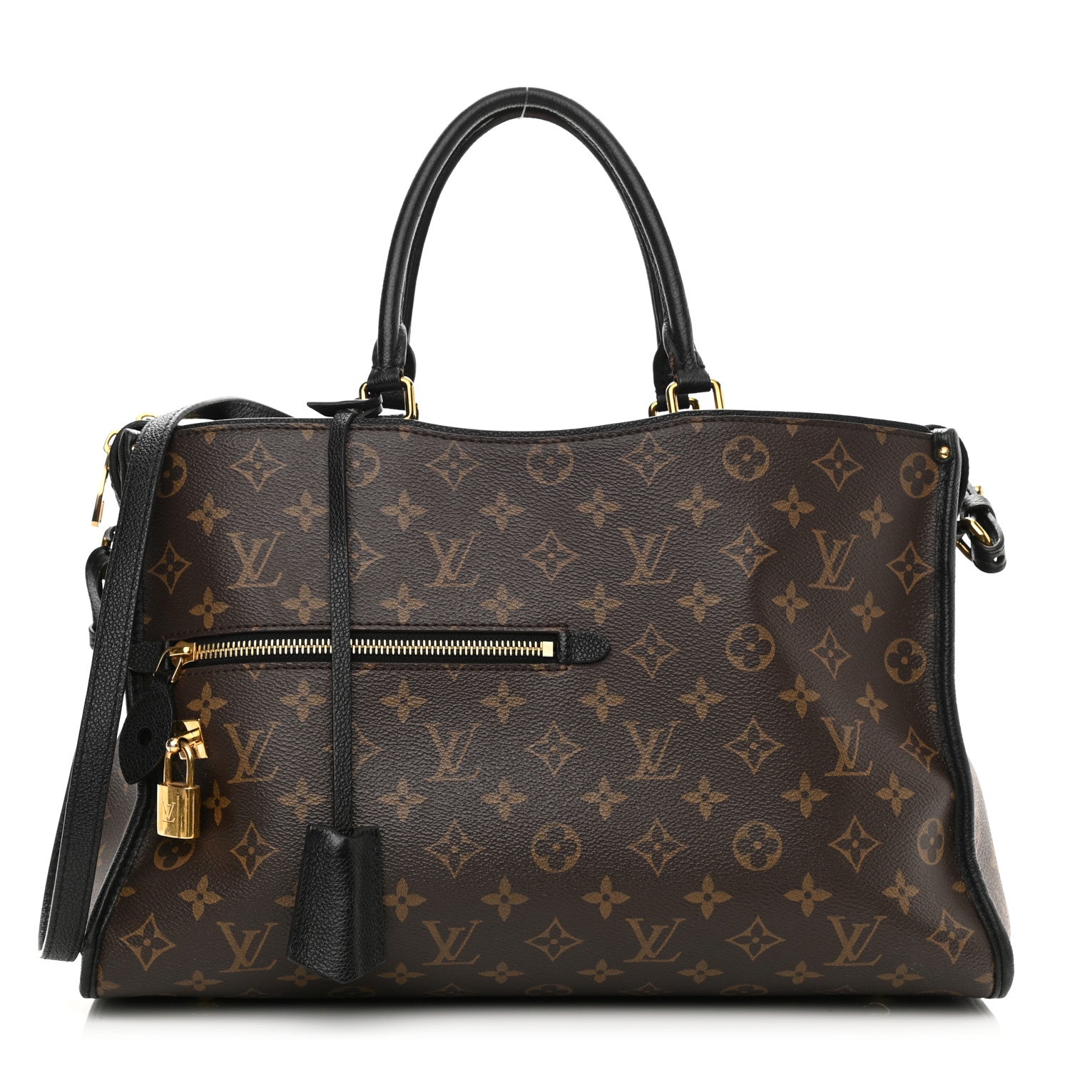 Louis Vuitton Monogram Popincourt MM Black 1 of 12