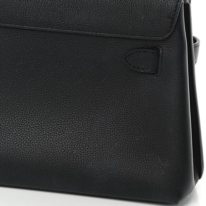 Louis Vuitton Calfskin Lockme Ever BB Black 12 of 15