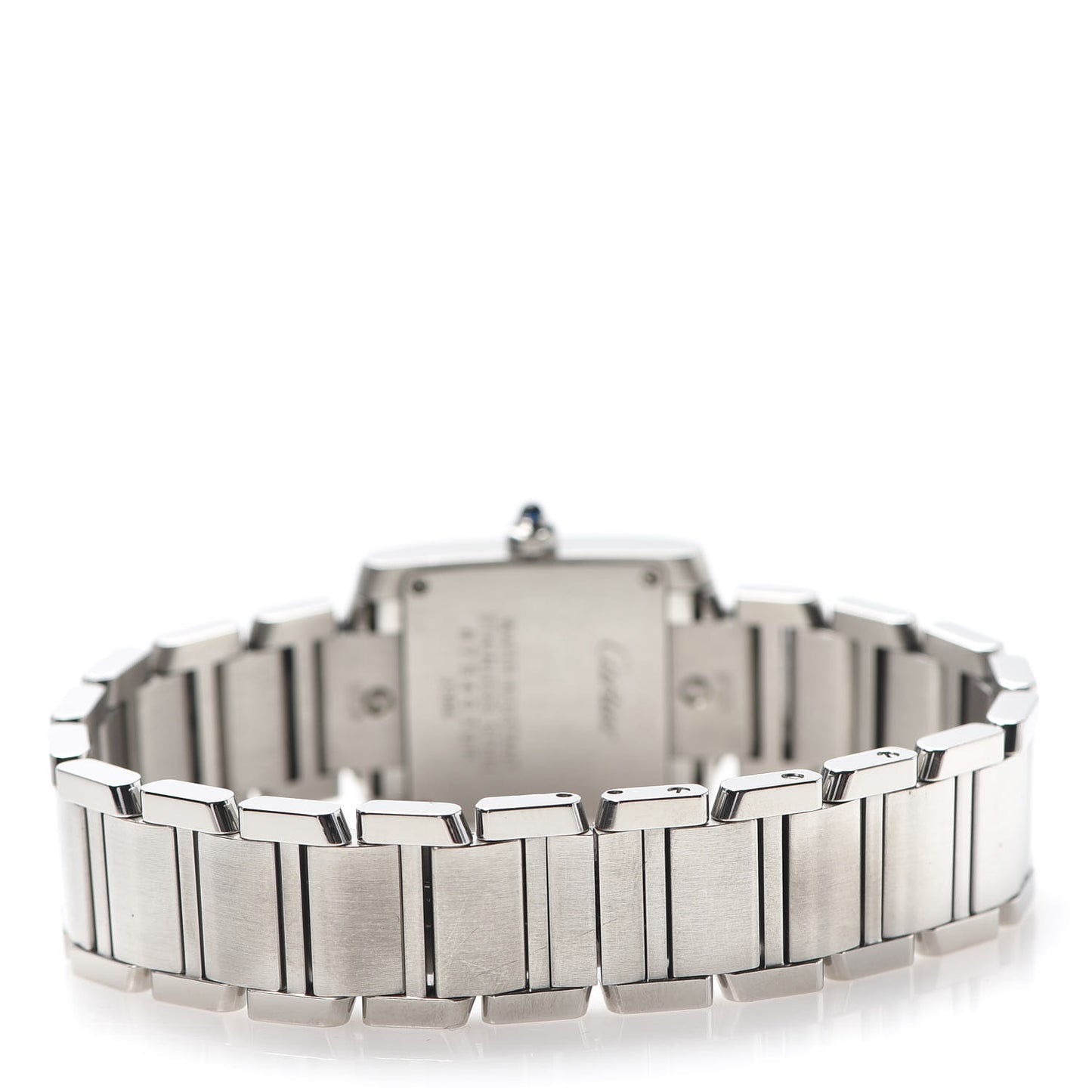 Stainless Steel 20mm Tank Francaise Quartz Watch