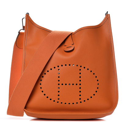Hermes Epsom Evelyne II PM Orange 1 of 15