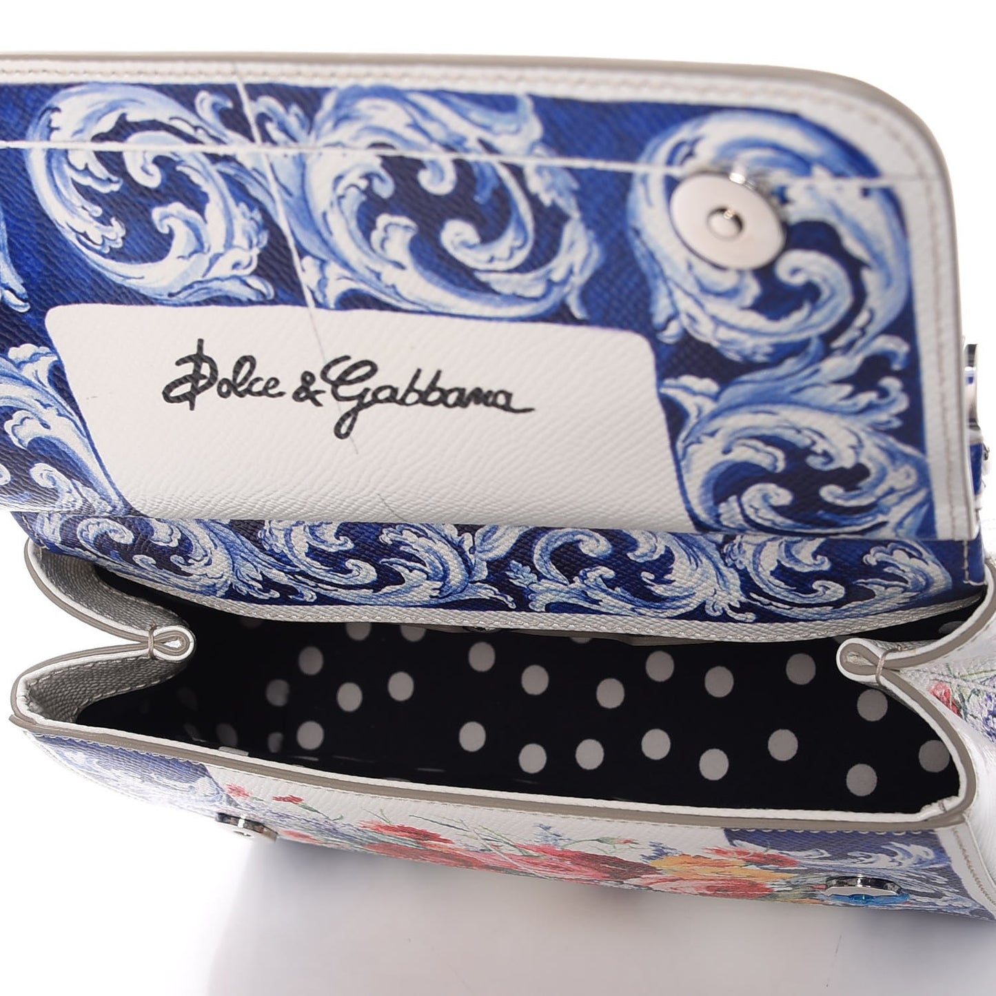 Dauphine Majolica Print Small Miss Sicily Satchel Multi