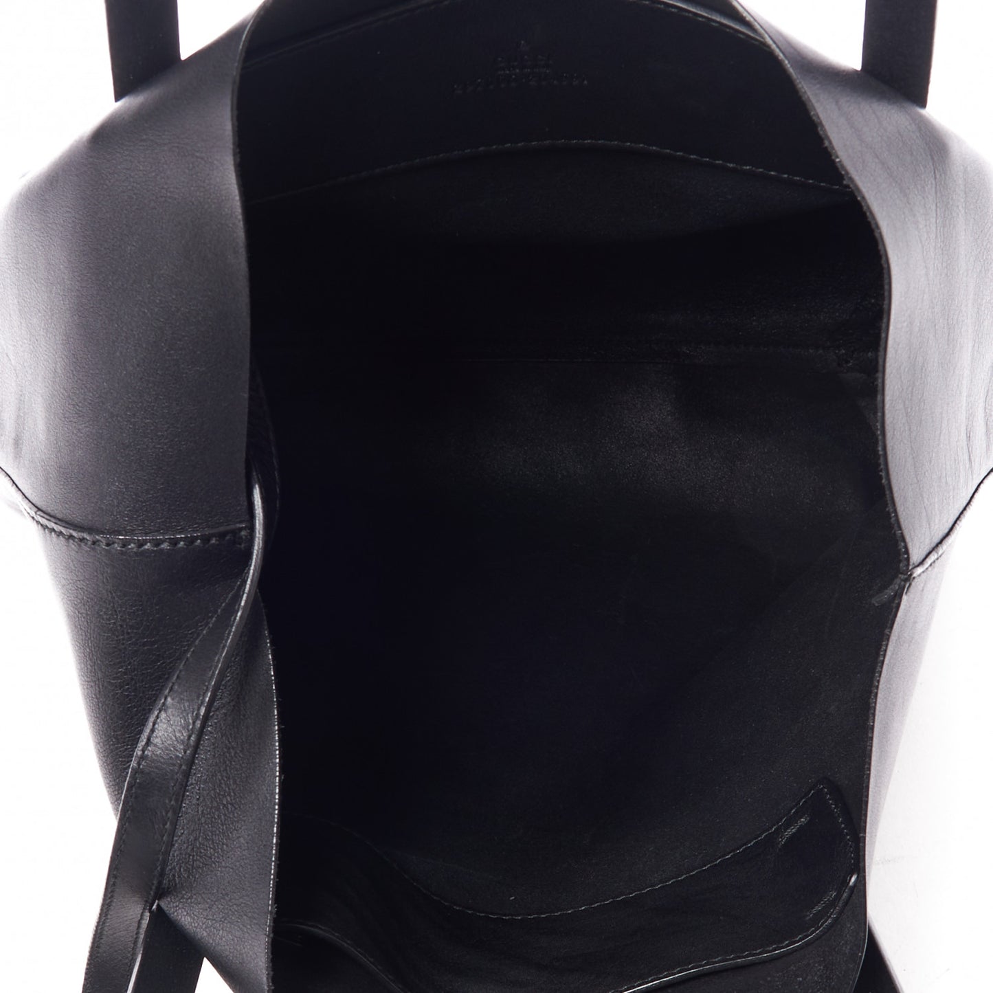 Calfskin Park Avenue Horsebit Small Tote Black