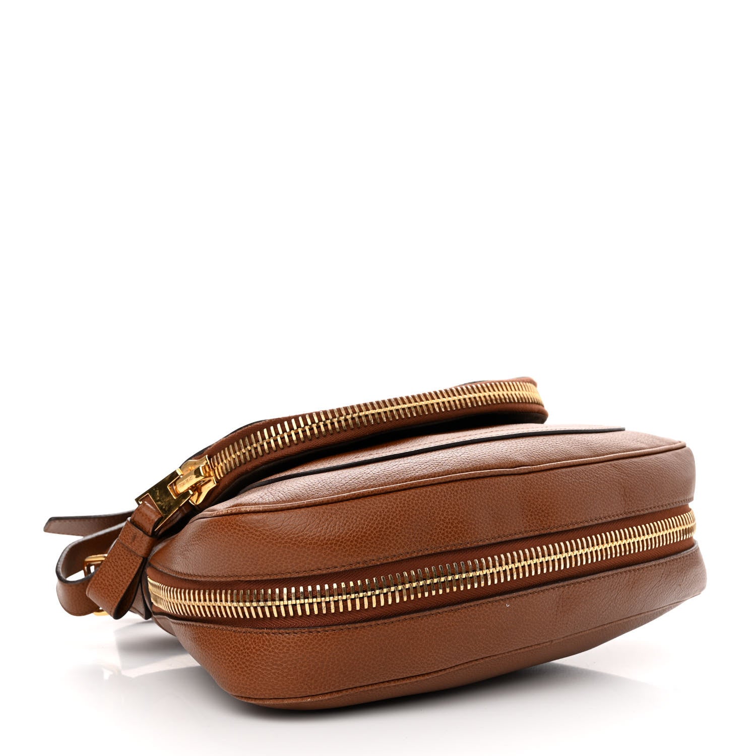 Tom Ford Calfskin Medium Jennifer Crossbody Caramel 4 of 14