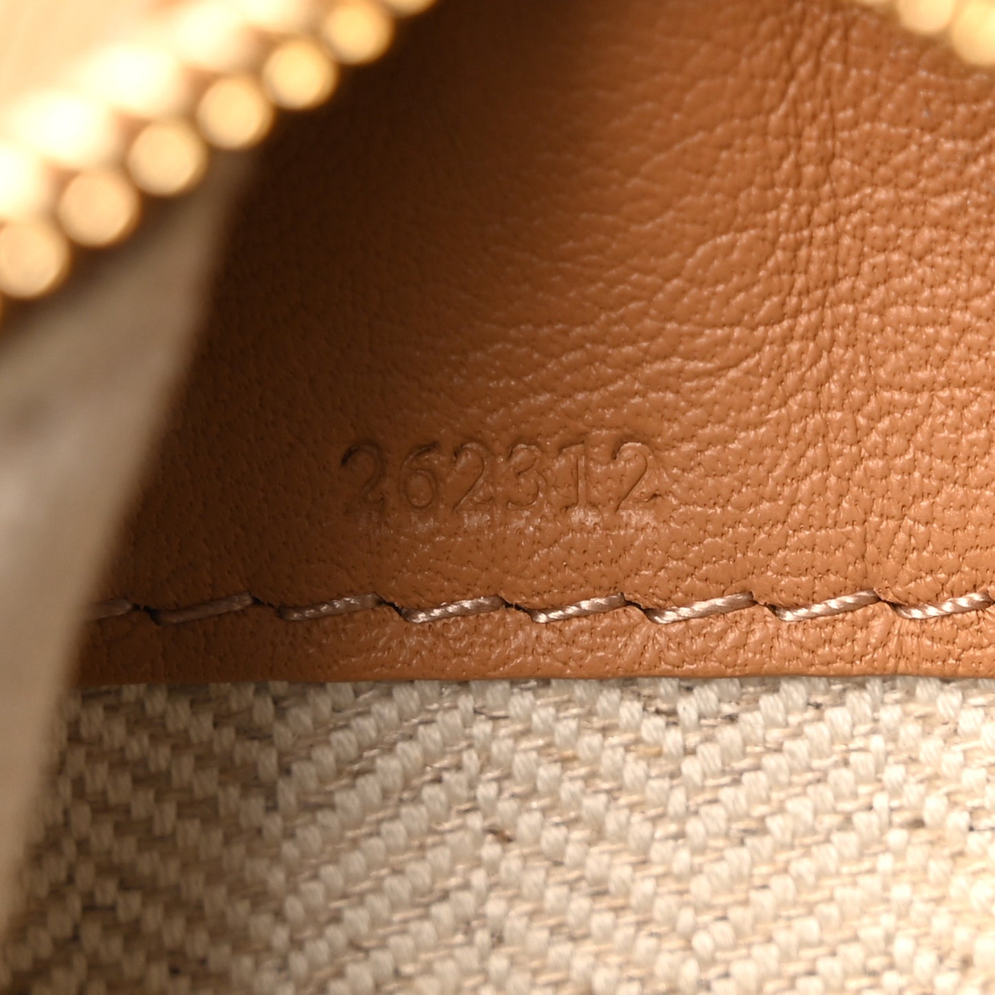 Calfskin Mini Hammock Hobo Warm Desert