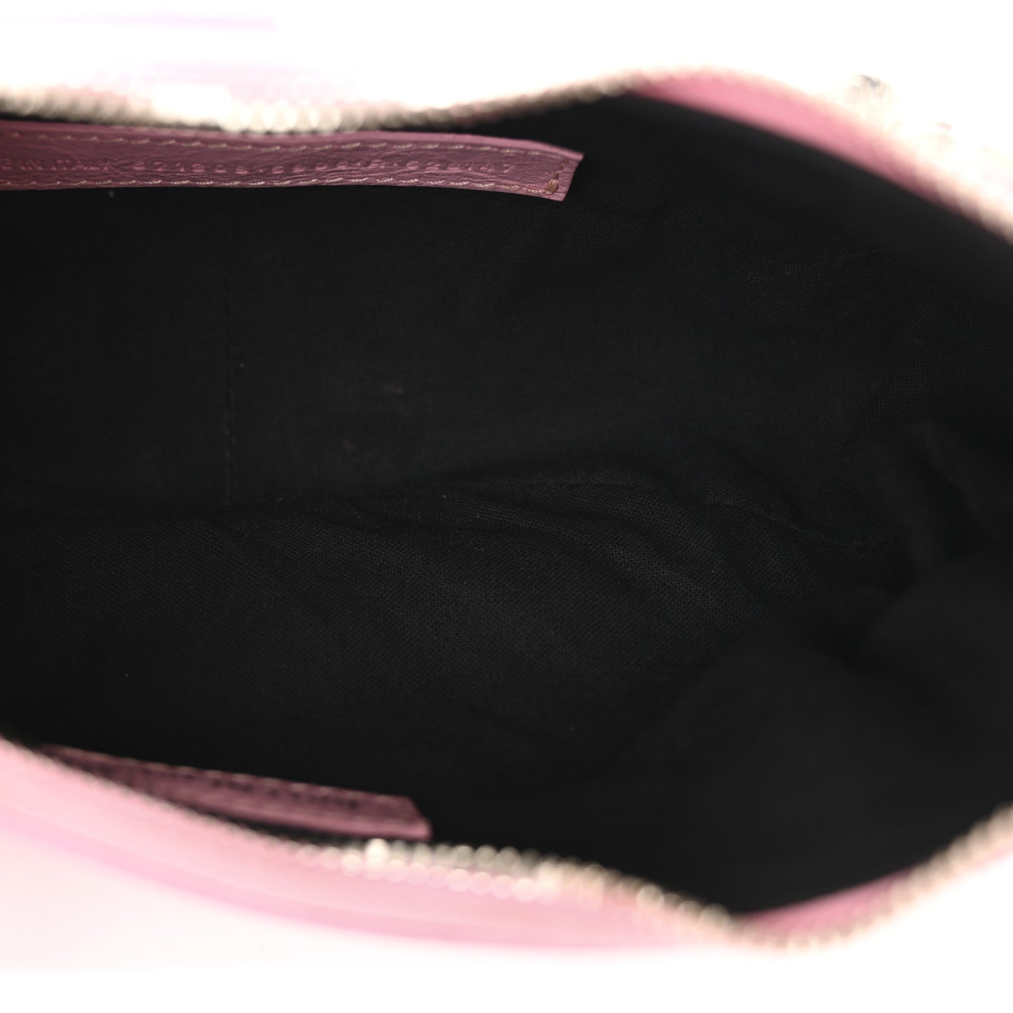 Agneau Arena Le Cagole Shoulder Bag XS Candy Pink