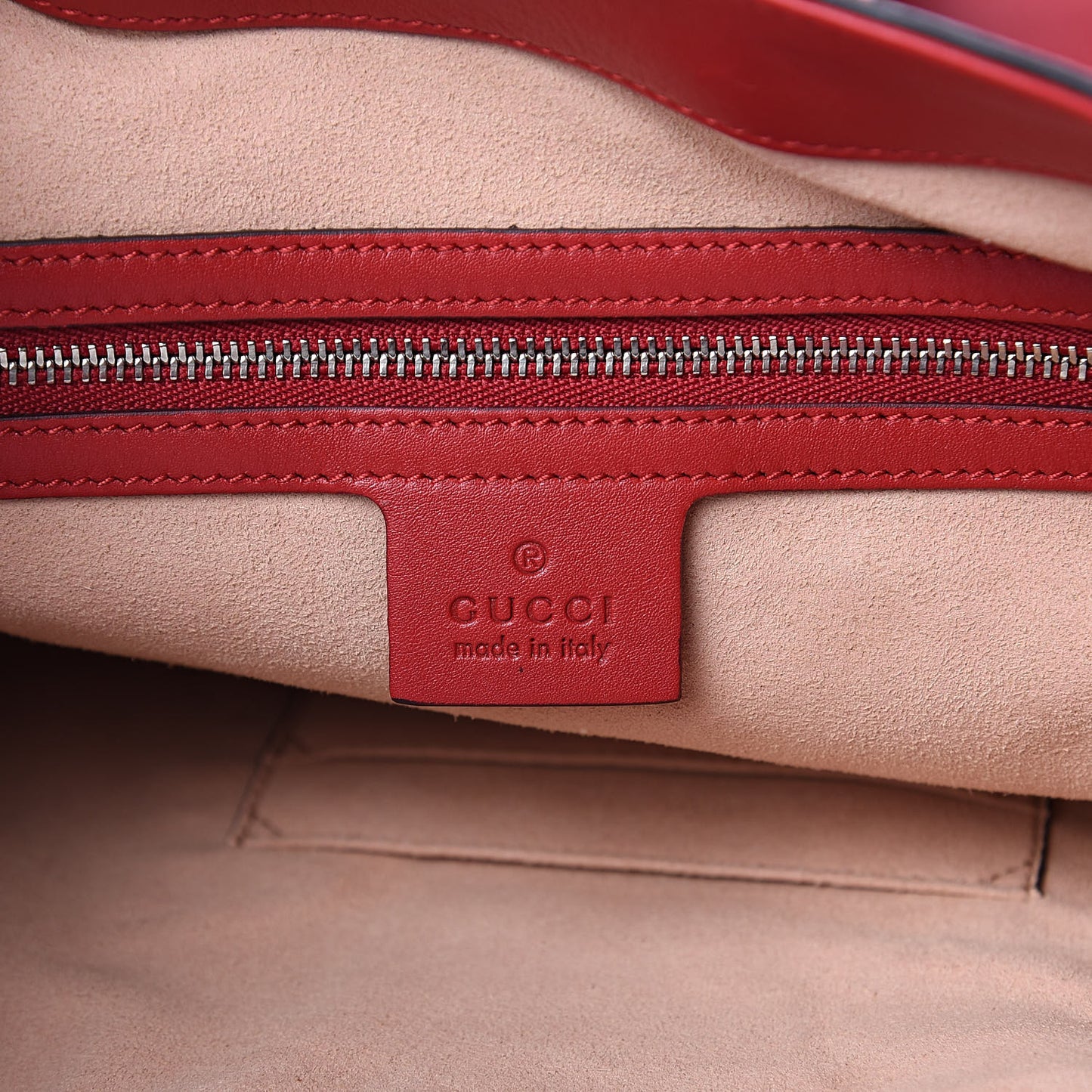 Calfskin Web Large Dionysus Hobo Red