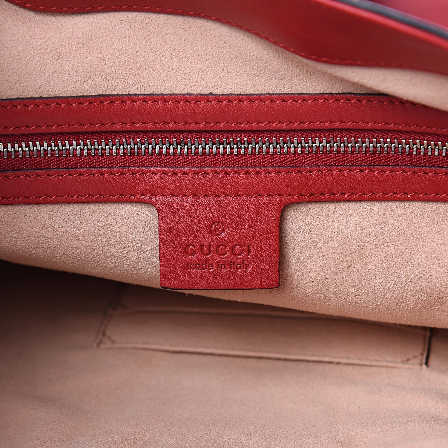 Gucci Calfskin Web Large Dionysus Hobo Red 6 of 12