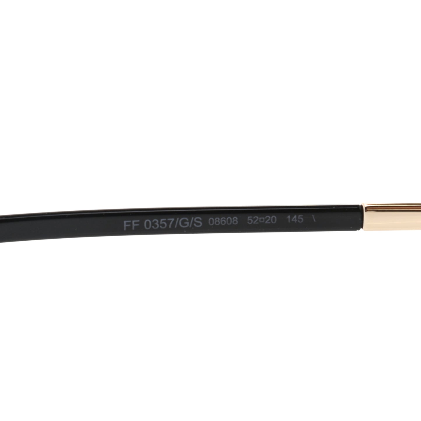 Acetate Metal FF Cat Eye Iridia Sunglasses FF 0357/S Havana