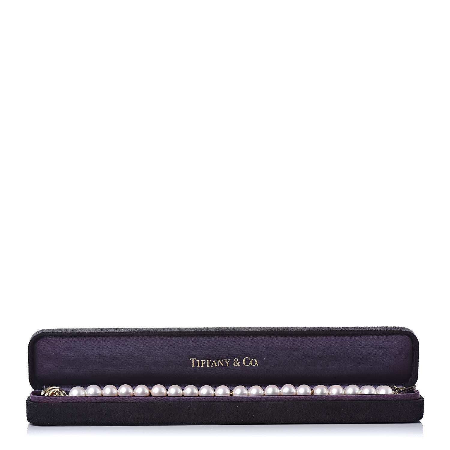 Tiffany 18K Yellow Gold Akoya Pearl 8-8.5mm Signature Double Strand Bracelet 5 of 5