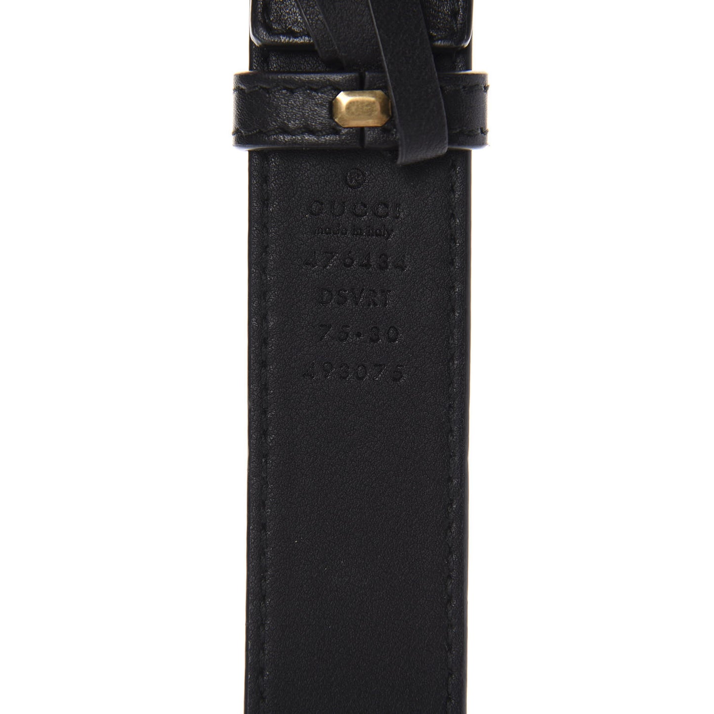 Calfskin Matelasse GG Marmont Belt Bag 75 30 Black