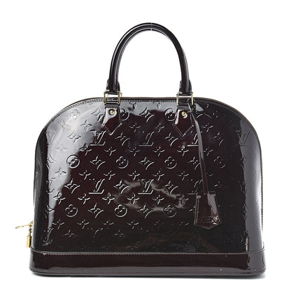 Louis Vuitton Vernis Alma GM Amarante 1 of 19
