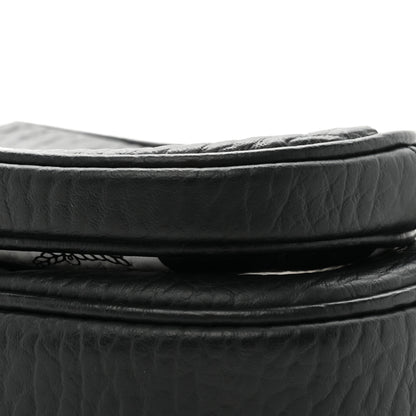 MCM Checkerboard Visetos Small Aren Multifunction Crossbody Pouch Black White 12 of 13