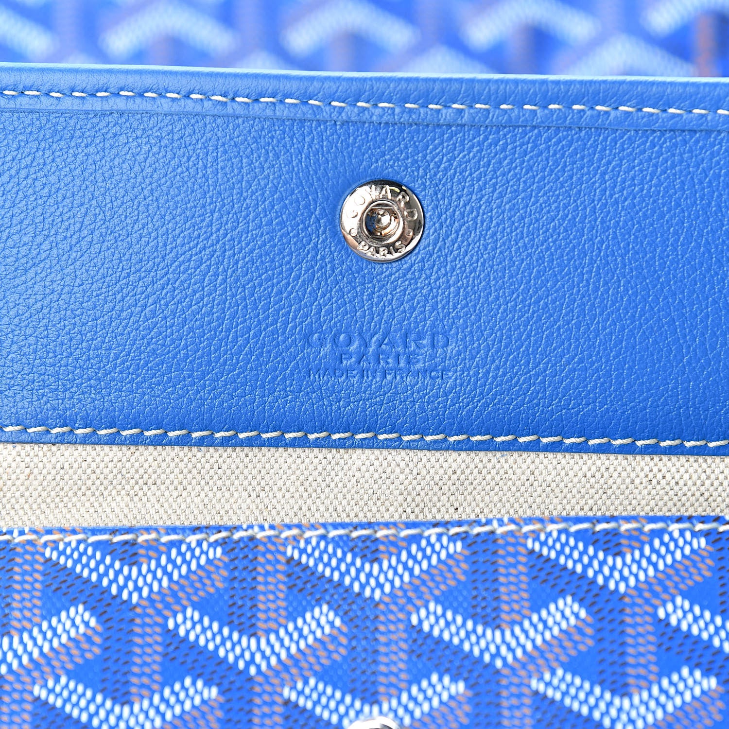 Goyard Goyardine Saint Louis PM Sky Blue 6 of 12