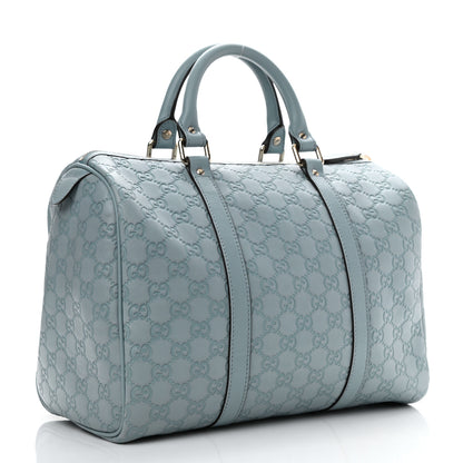 Gucci Guccissima Medium Joy Boston Light Blue 3 of 10