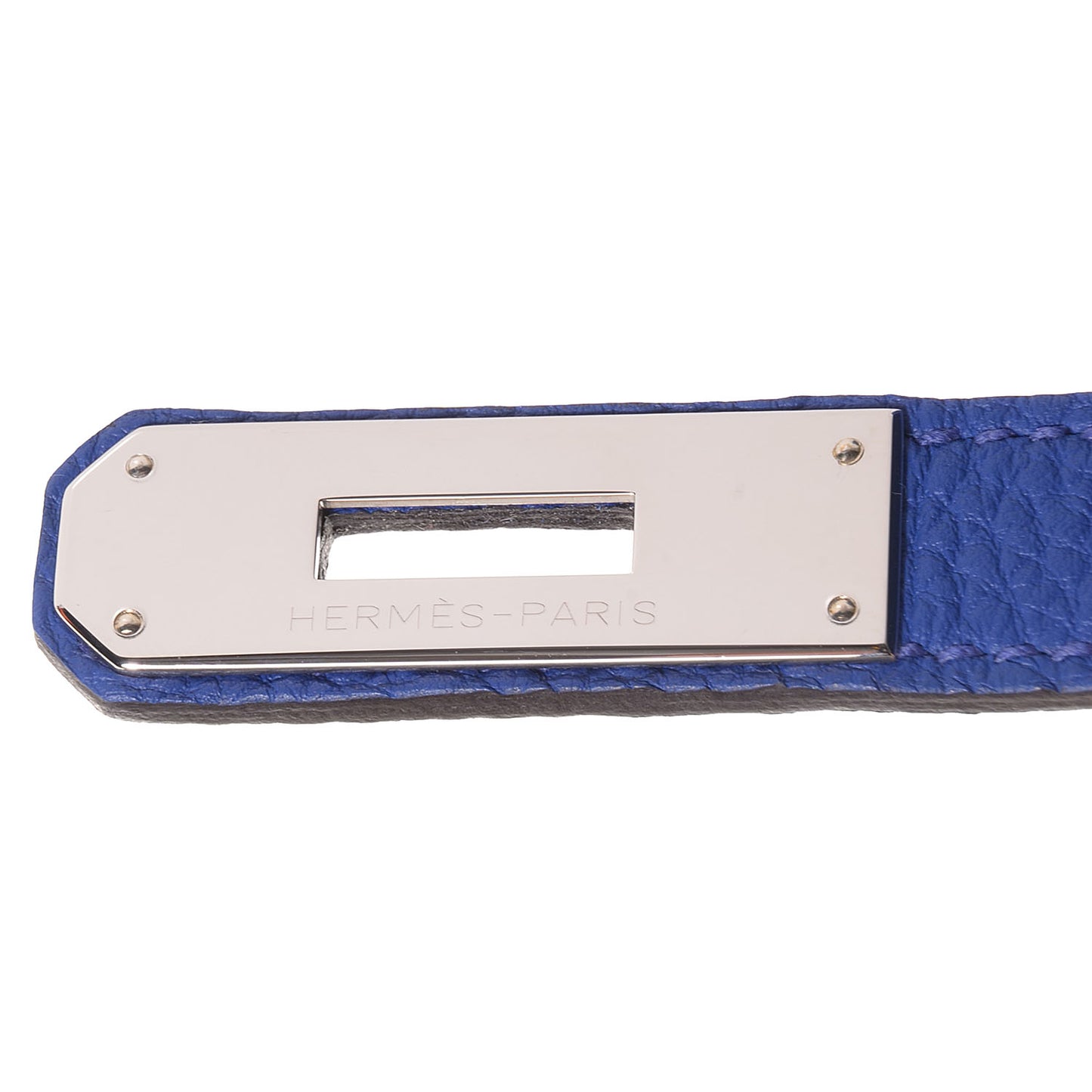 Togo Birkin 35 Bleu Electrique