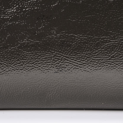 Saint Laurent Textured Patent Monogram Large Belle de Jour Clutch Grey 11 of 15
