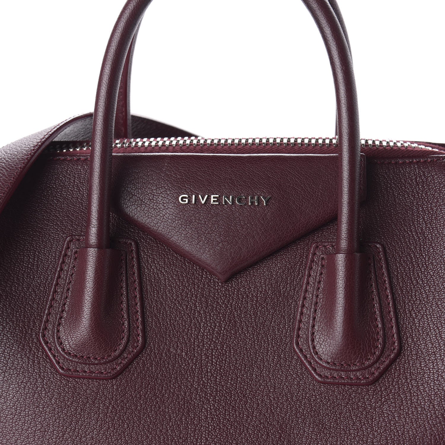 Givenchy Sugar Goatskin Medium Antigona Oxblood 10 of 10