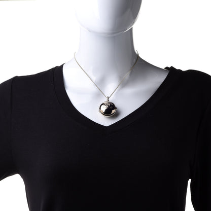 Chanel Metal CC Locket Necklace Gold 2 of 7
