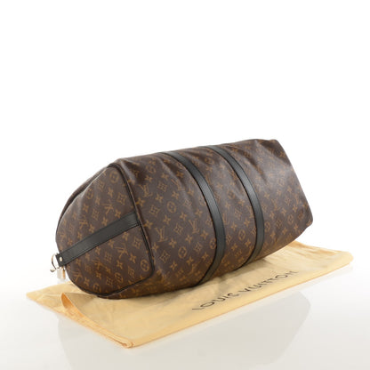 Louis Vuitton Monogram Macassar Keepall Bandouliere 45 4 of 7