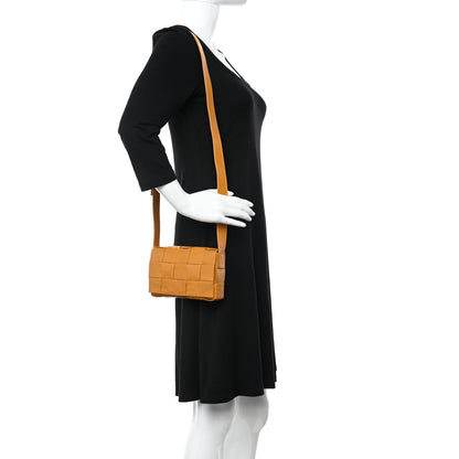 Bottega Veneta Paper Calfskin Maxi Intrecciato Small Cassette Crossbody Bag Cob 2 of 9