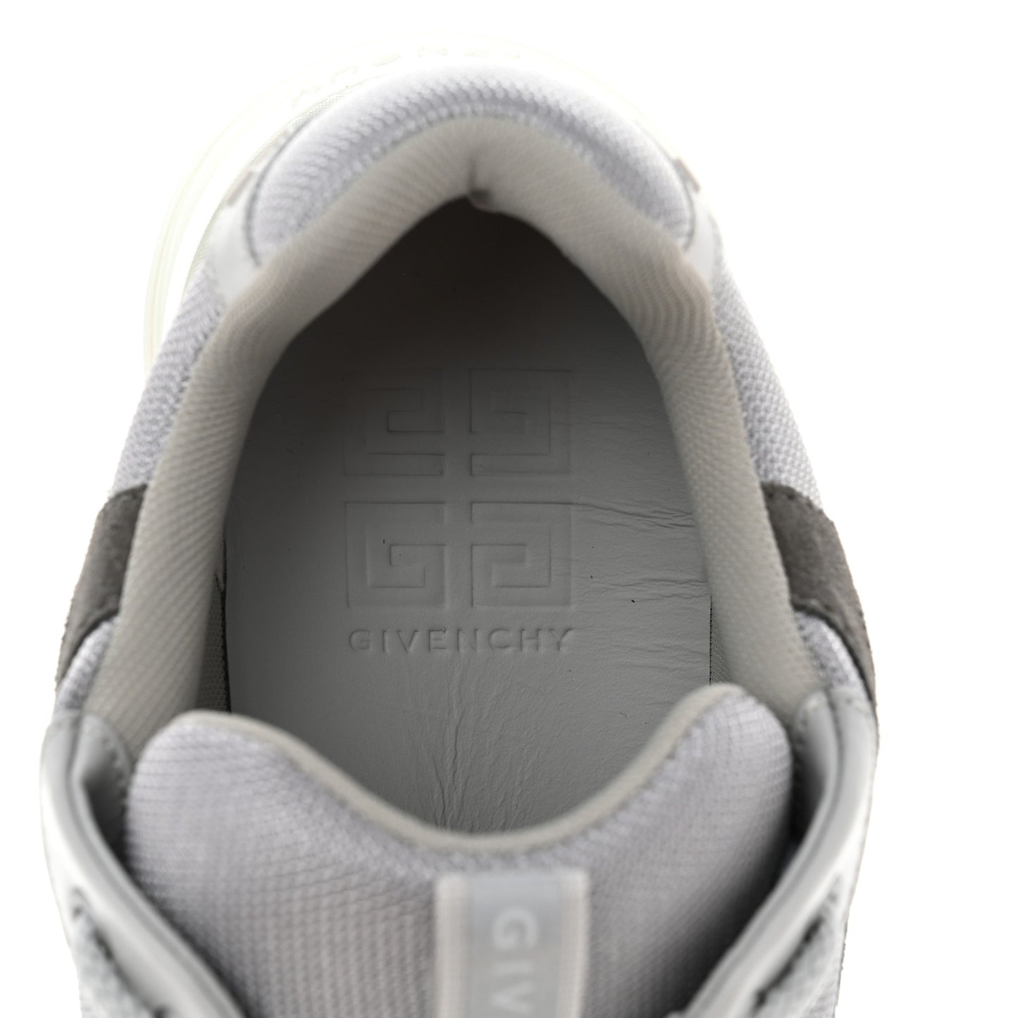 Calfskin Giv 1 Runner Sneakers 40 Grey