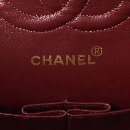 Chanel Lambskin Quilted Medium Double Flap Black 6 of 10