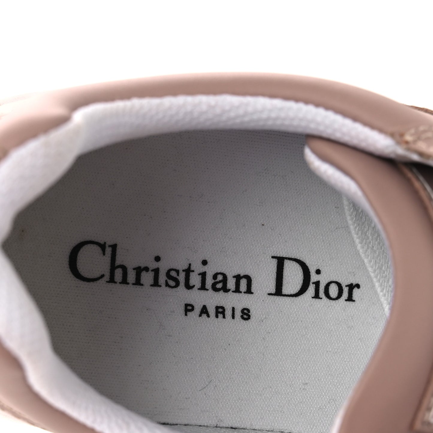 Calfskin Dior Star Ors Low Top Sneakers 35 Nude