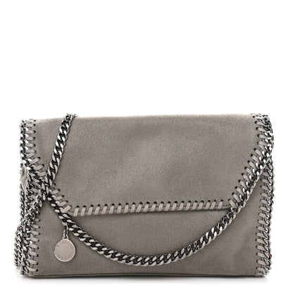 Stella McCartney Shaggy Deer Mini Falabella Crossbody Bag Grey 1 of 9
