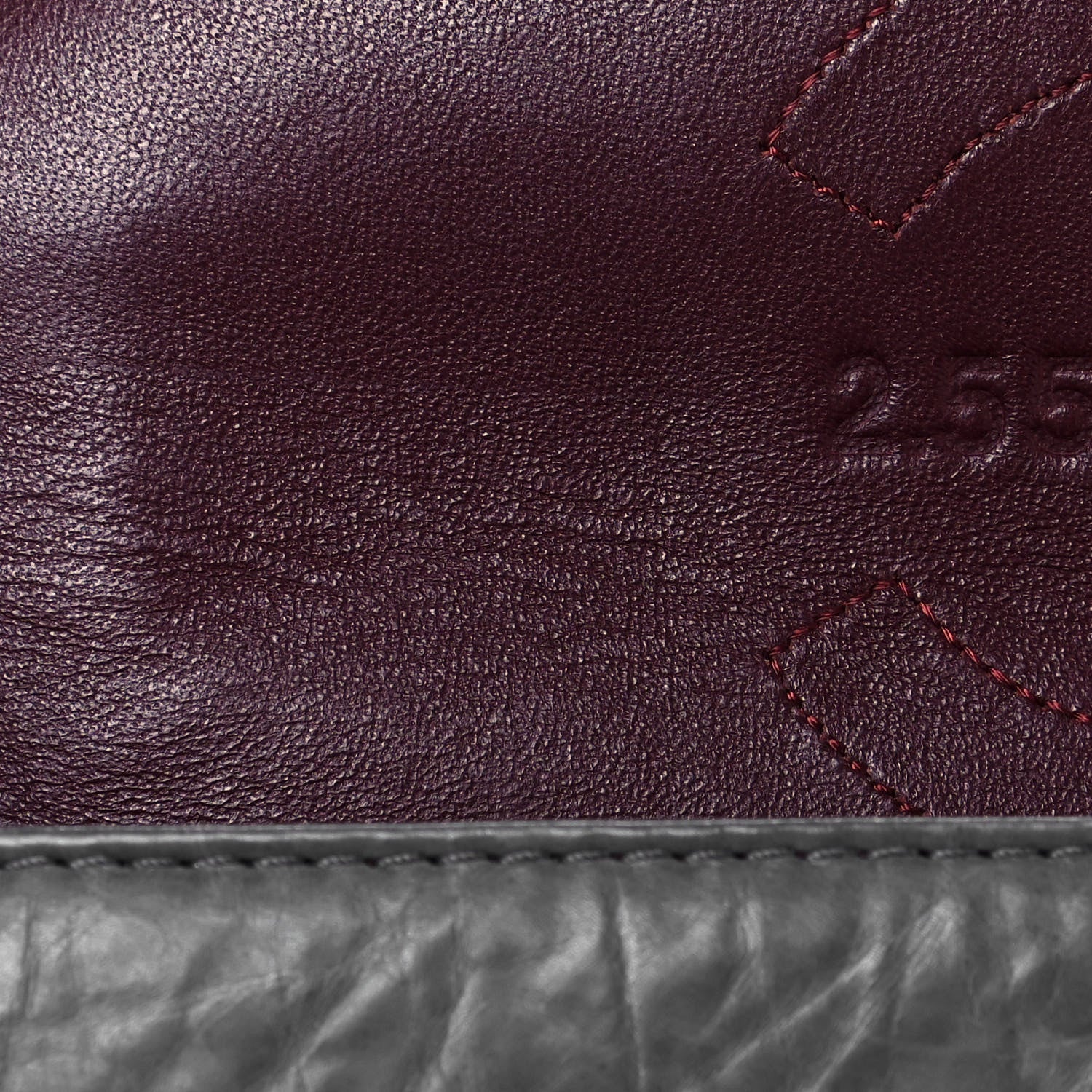 Chanel Aged Calfskin Quilted 50th Anniversary 2.55 Reissue Flap 226 Grey 13 of 14