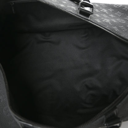 Louis Vuitton Taurillon Monogram Keepall Bandouliere 50 Black 4 of 5
