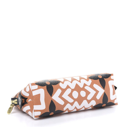 Louis Vuitton Monogram Giant Crafty Cosmetic Pouch Crème Caramel 4 of 10