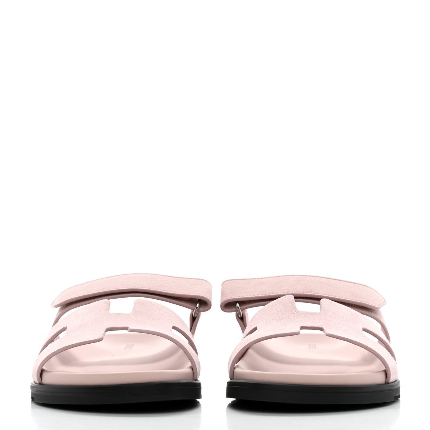 Suede Goatskin Womens Chypre Sandals 41 Rose Porcelaine