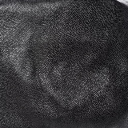 Gucci Pebbled Calfskin Medium Interlocking Icon Shoulder Bag Black 12 of 13