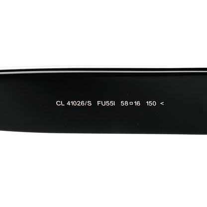 Celine Shadow Sunglasses CL 41026/S Black Havana 5 of 6