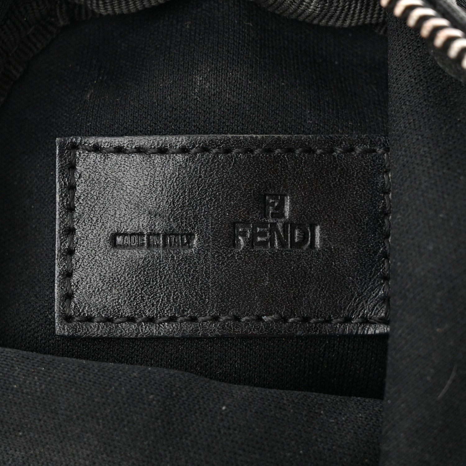 Fendi Zucchino Pochette Black 6 of 11
