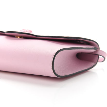 Versace Vitello Medusa Clutch Bag Pink 8 of 8
