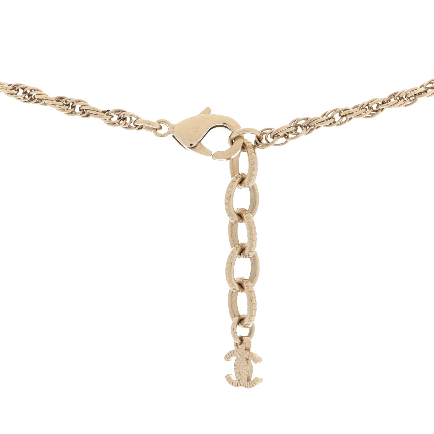 Chanel Pearl CC Round Pendant Necklace 3 of 3