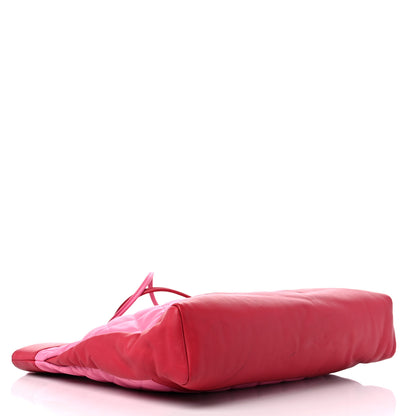 Chanel Lambskin Quilted Large 31 Shopping Bag Pink Light Red 4 of 14