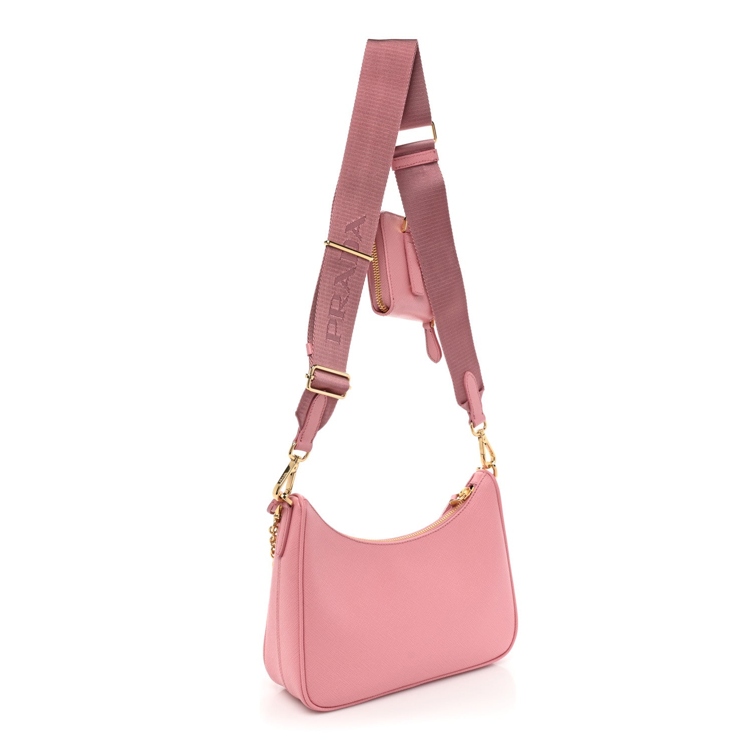 Prada Saffiano Lux Re-Edition 2005 Shoulder Bag Petalo 3 of 9