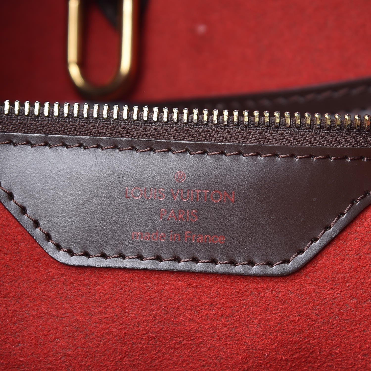 Louis Vuitton Damier Ebene Hampstead MM 6 of 10