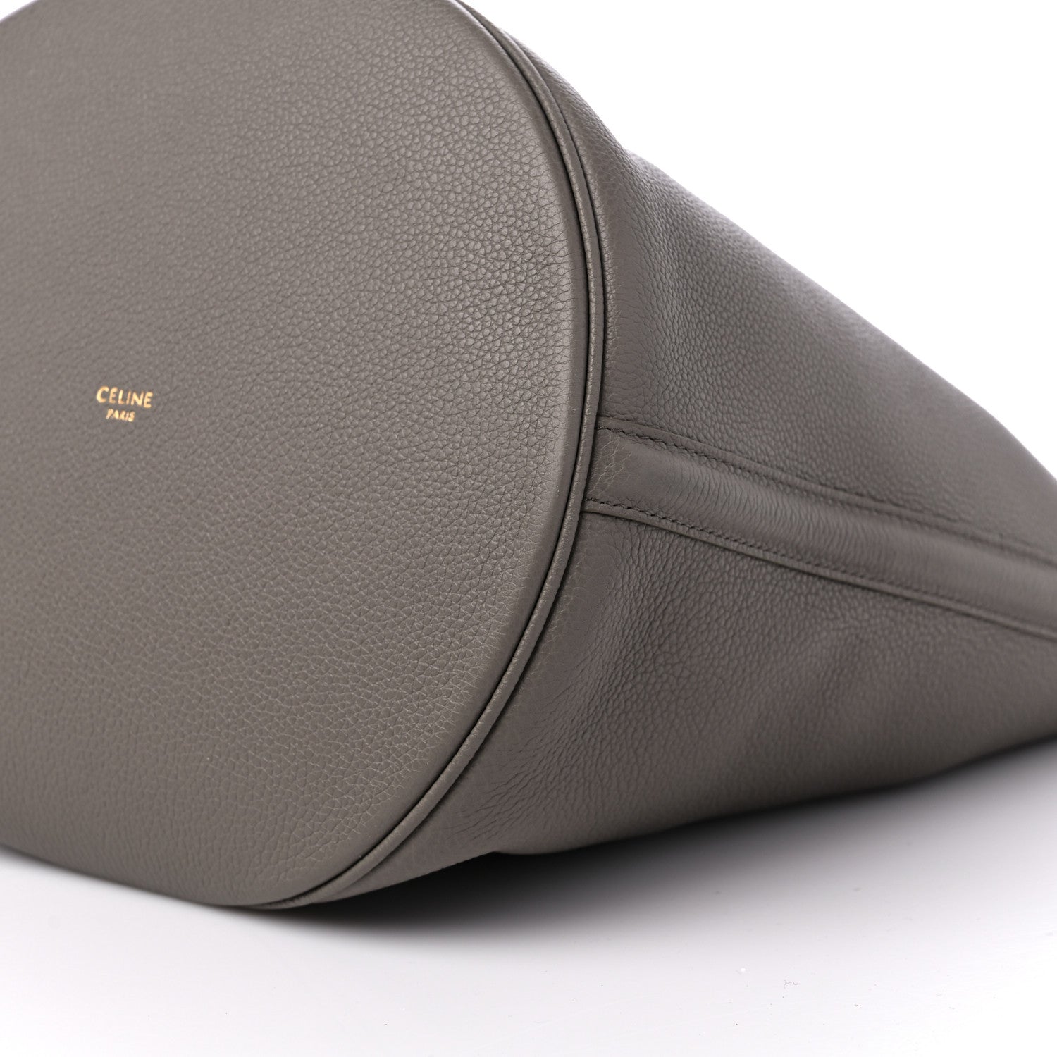 Celine Supple Grained Calfskin Bucket 16 Bag Pebble 9 of 10