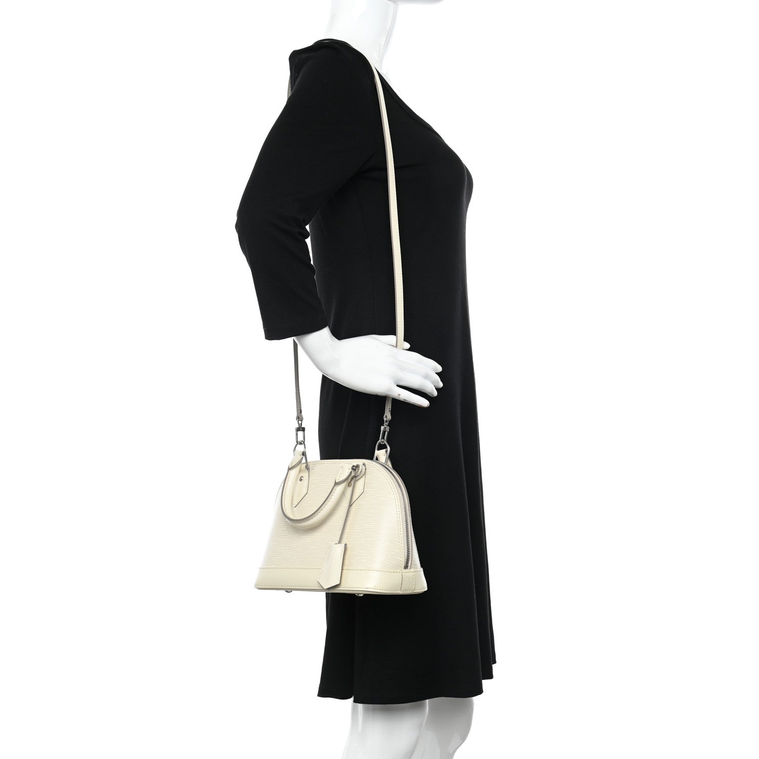 Louis Vuitton Epi Alma BB Ivory 2 of 12