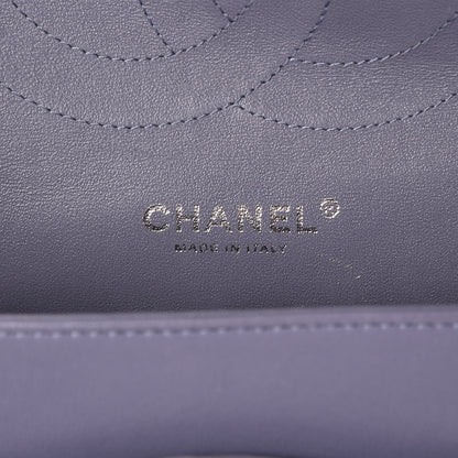 Chanel Lambskin Quilted Jumbo Double Flap Purple 7 of 9