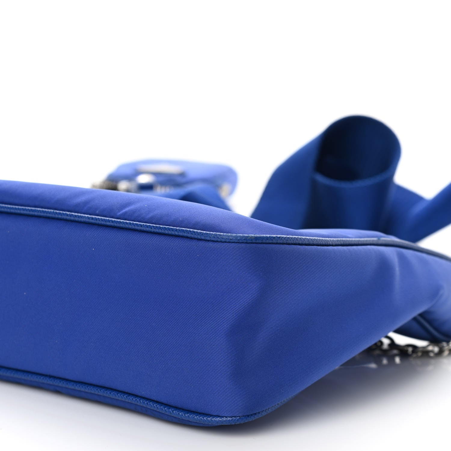 Prada Nylon Re-Edition 2005 Shoulder Bag Indaco 6 of 9