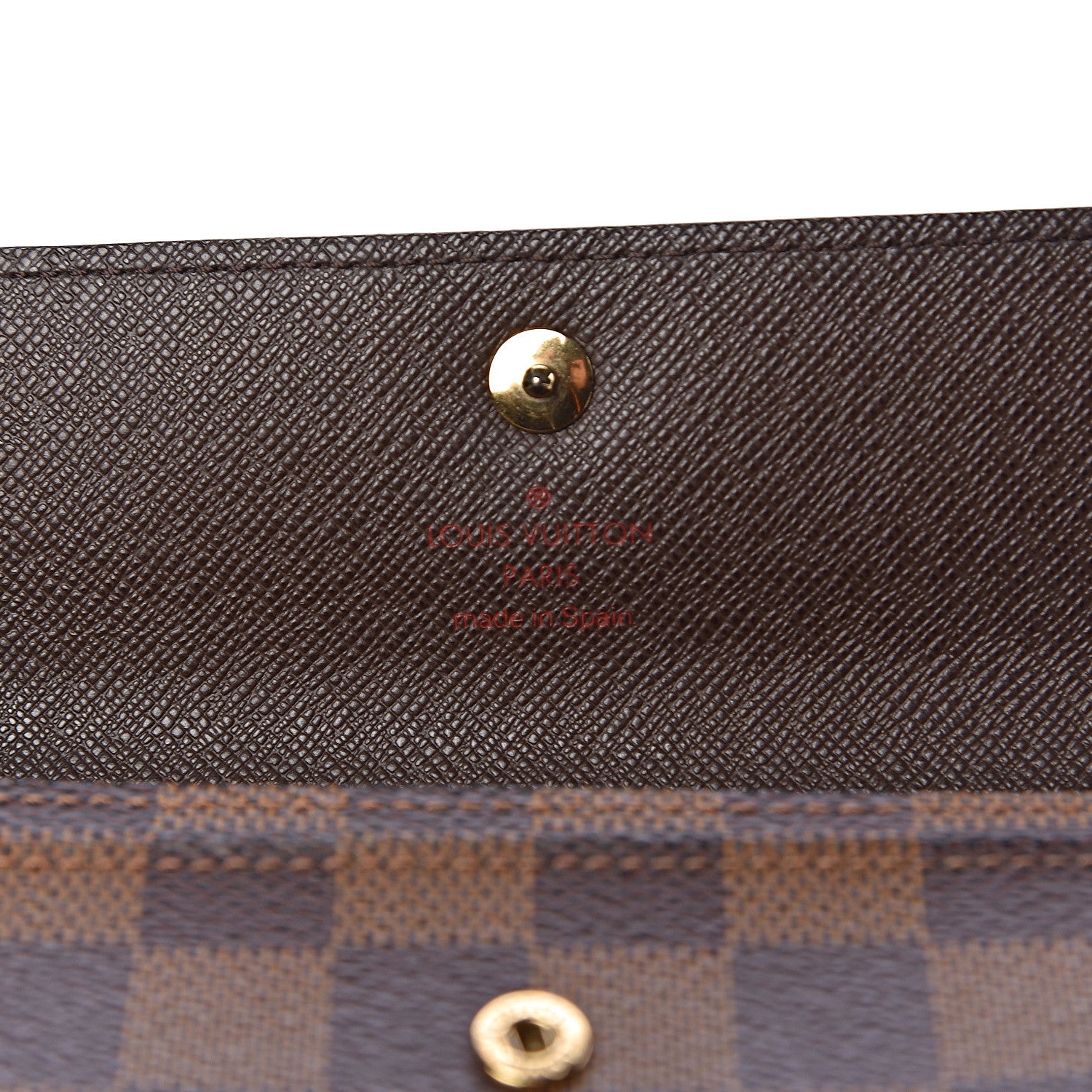 Louis Vuitton Damier Ebene Alexandra Wallet 6 of 6