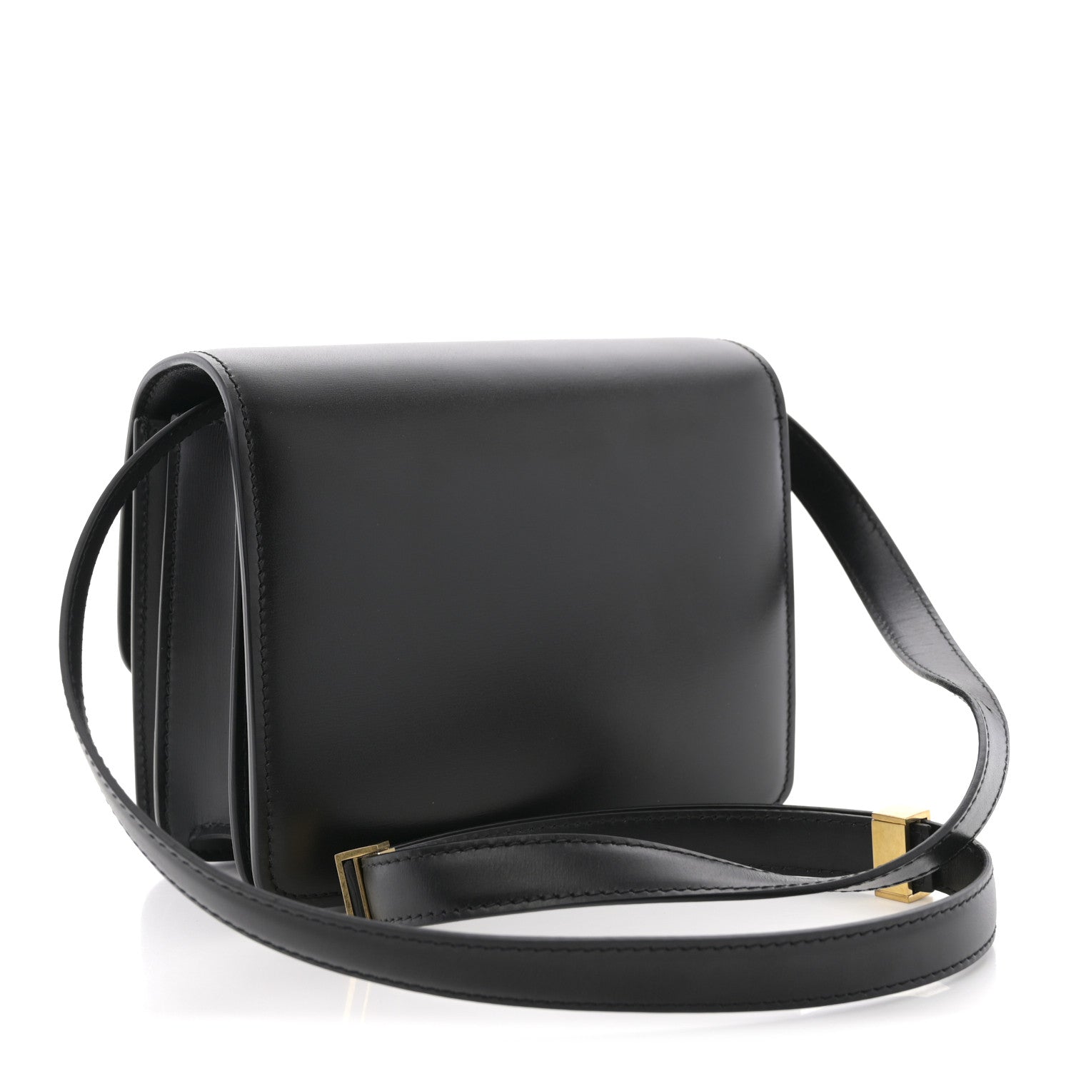 Celine Box Calfskin Small Classic Box Flap Bag Black 3 of 10